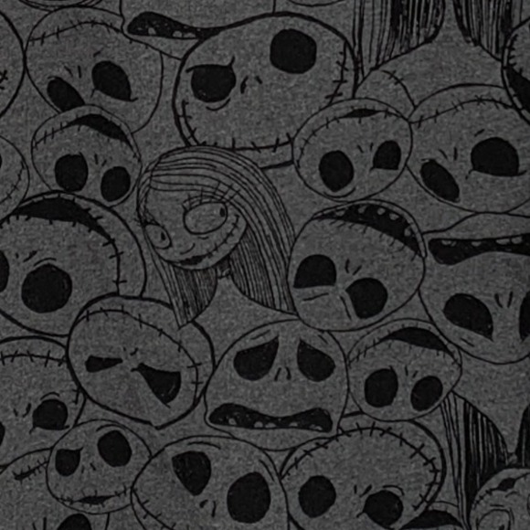 Tim Burtons The Nightmare Before Christmas Large $45 Jack Skellington Sally Top - Picture 5 of 12